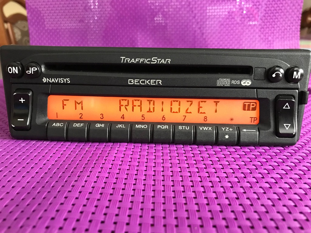 Radio BECKER TRAFFIC STAR Klasyk Mercedes Porsche