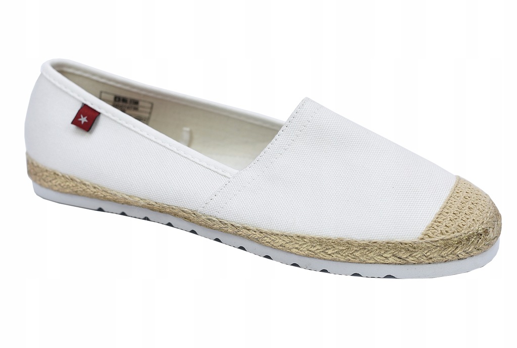 Espadryle Damskie Big Star DD274730 białe 41