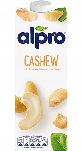 ALPRO CASHEW MLEKO NAPÓJ ORZESZKI NERKOWCA 1L