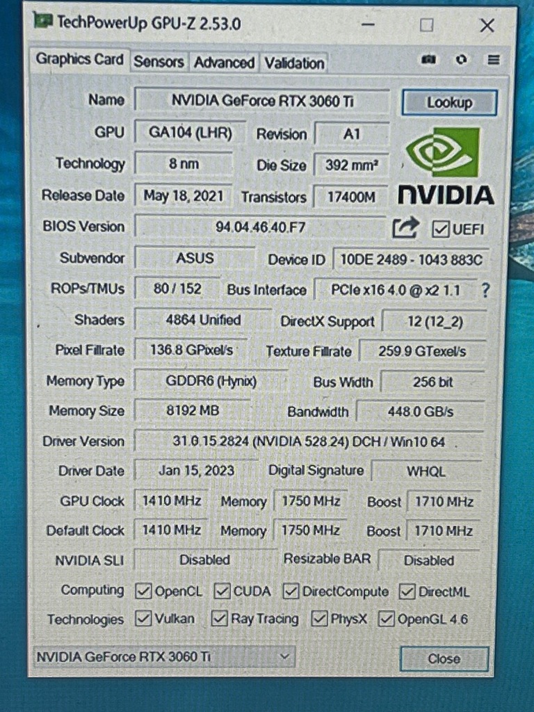 Купить Видеокарта Asus GeForce RTX 3060 Ti Dual 8 ГБ: отзывы, фото, характеристики в интерне-магазине Aredi.ru