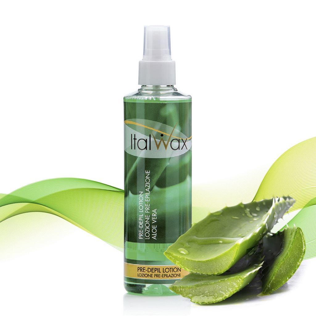 Italwax duży LOTION przed depilacją Aloesowy 500ml