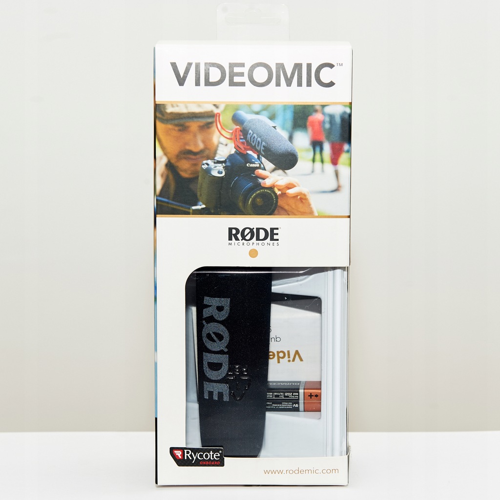 Mikrofon Rode VideoMic Rycote - raz użyty
