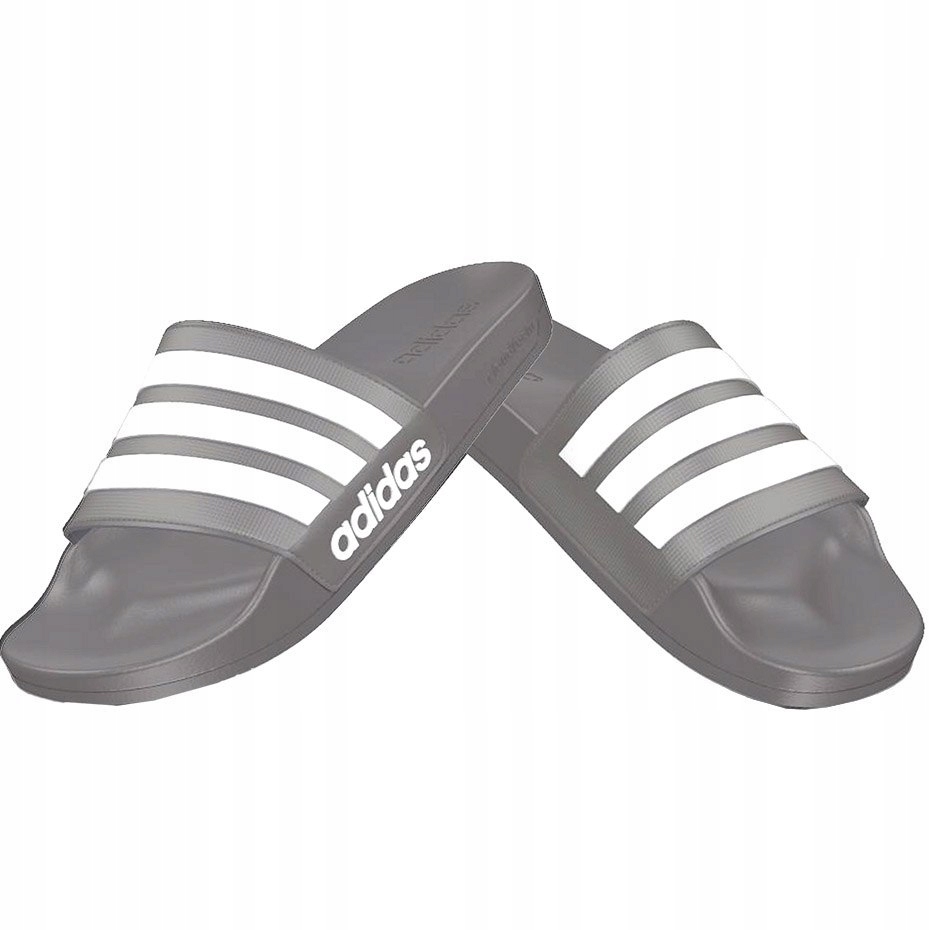 Klapki Damskie basenowe adidas Shower szare 40.5