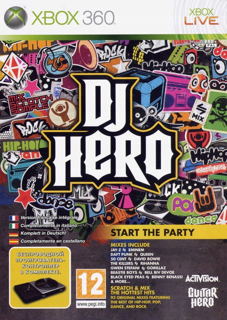 DJ Hero XBOX 360
