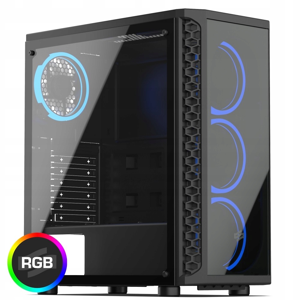 Komputer do gier PC Ryzen 3600,8gb ram,RX 580,ssd,