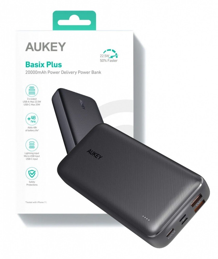 PB-N74S Power Bank | 20000 mAh | 5xUSB | Quick Charge 3.0 | Power Delivery