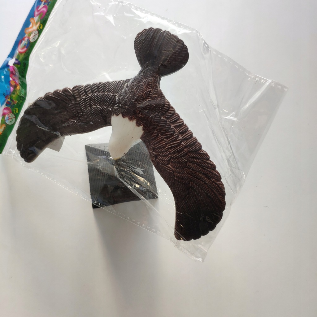 Ptak BALANSUJĄCY zabawka równowaga duży Brązowy