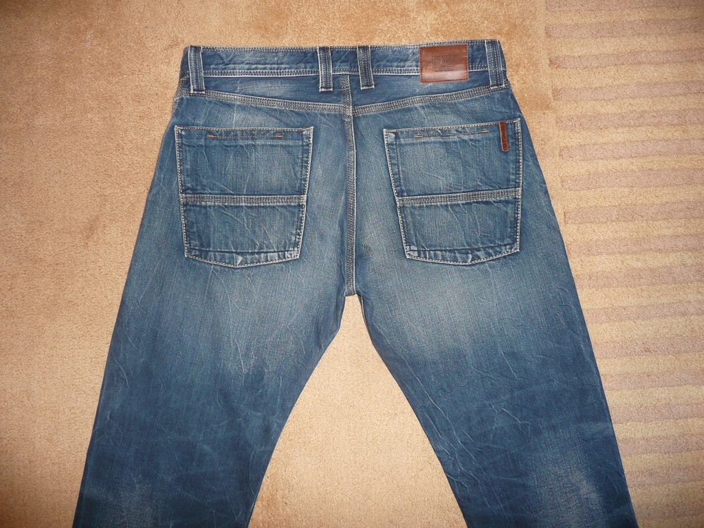 Spodnie dżinsy BIG STAR W34/L30=45,5/102cm jeansy