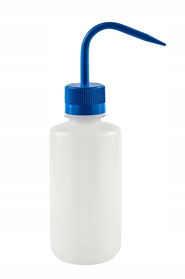 Tryskawka LDPE 1000 ml wąska szyja niebieska