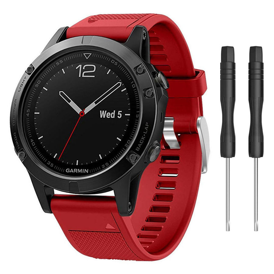 PASEK SPORTOWY GUMOWY DO GARMIN FENIX 5/PLUS 6/PRO