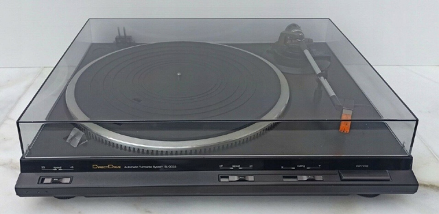 SL-DD33 Technics Direct Drive Gramofon / Adapter 1