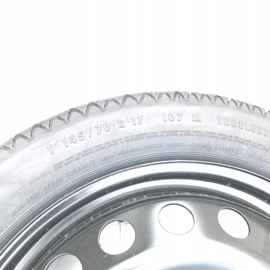 KOŁO ZAPASOWE RENAULT SCENIC IV 145/70 R17 9862364886