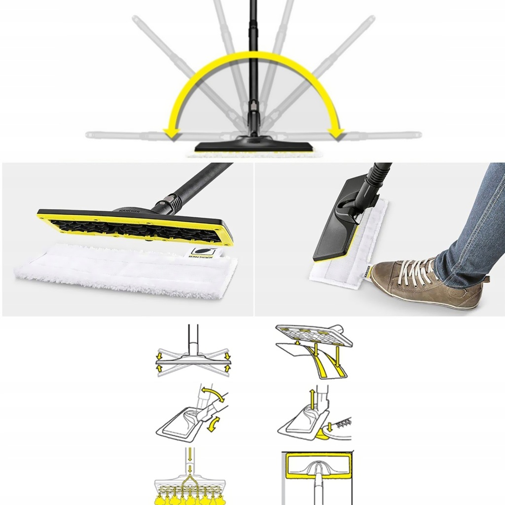 Купить KARCHER STEAMER SC 5 ПАРОВАЯ ШВАБРА PRO XXXXXL: отзывы, фото, характеристики в интерне-магазине Aredi.ru