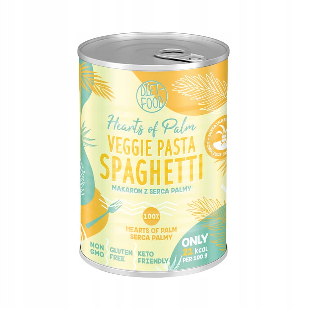 Makaron z Serca Palmy Spaghetti 220 G Diet Food