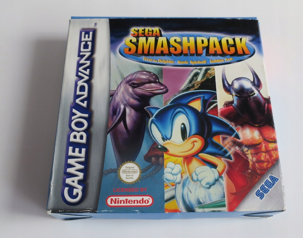 Купить GBA SEGA SMASHPACK GAMEBOY GAME BOY ADVANCE: отзывы, фото и ...
