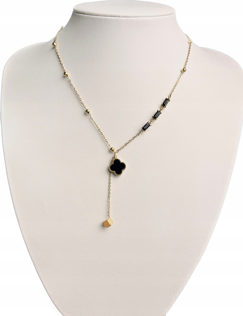 Łańcuszek celebrytka czarna kończyna prezent 180 13996405761