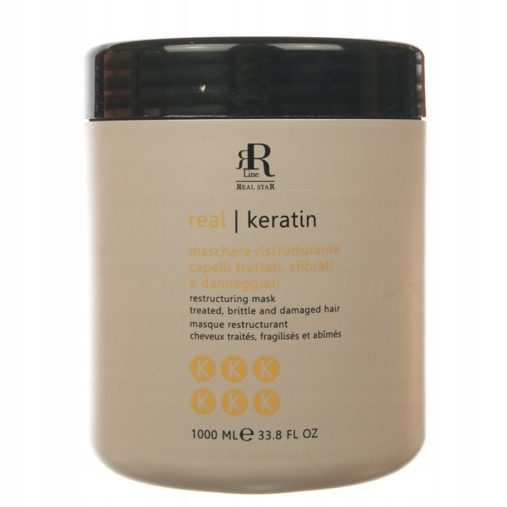 PRZECENA RR Line Real Keratin maska odbudowująca 1000ml