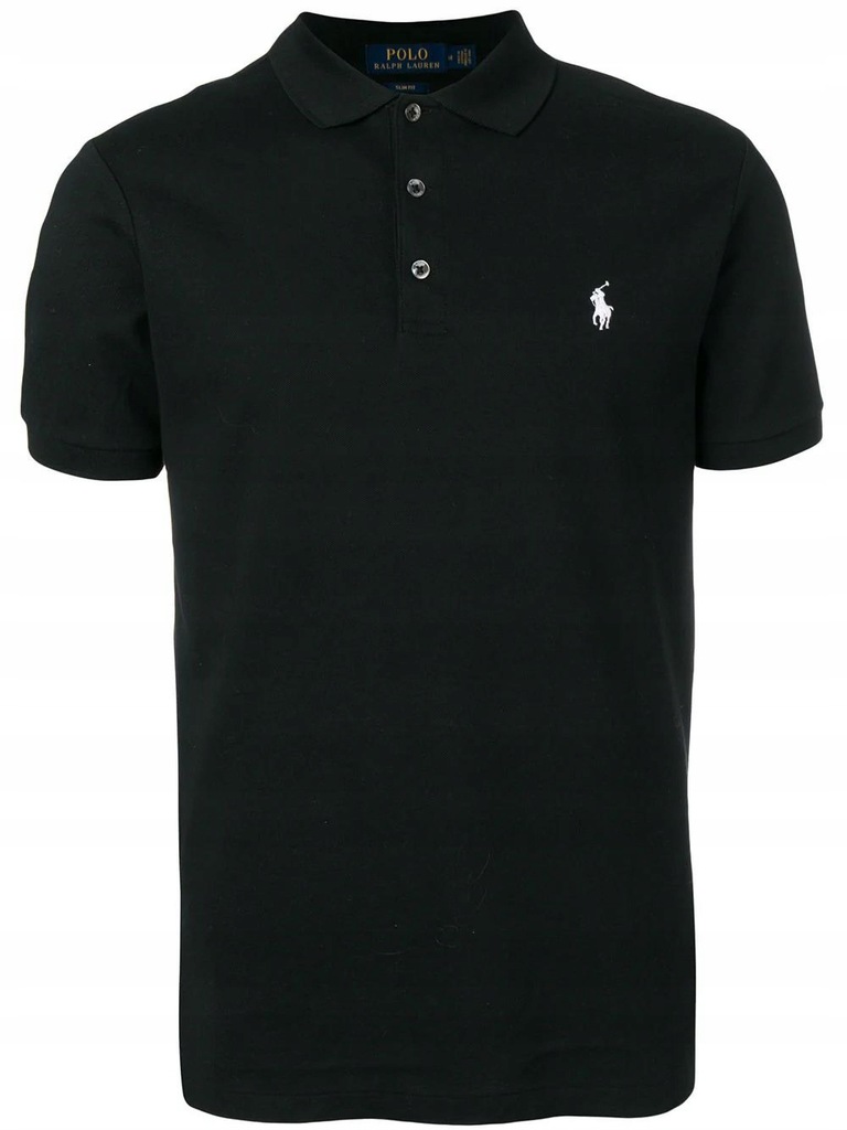 RALPH LAUREN MĘŻCZYZN CZARNY KOSZULKI POLO 2XL INT