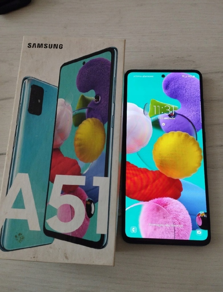 Smartfon Samsung Galaxy A51 4GB / 128GB niebieski - 13035628510 ...