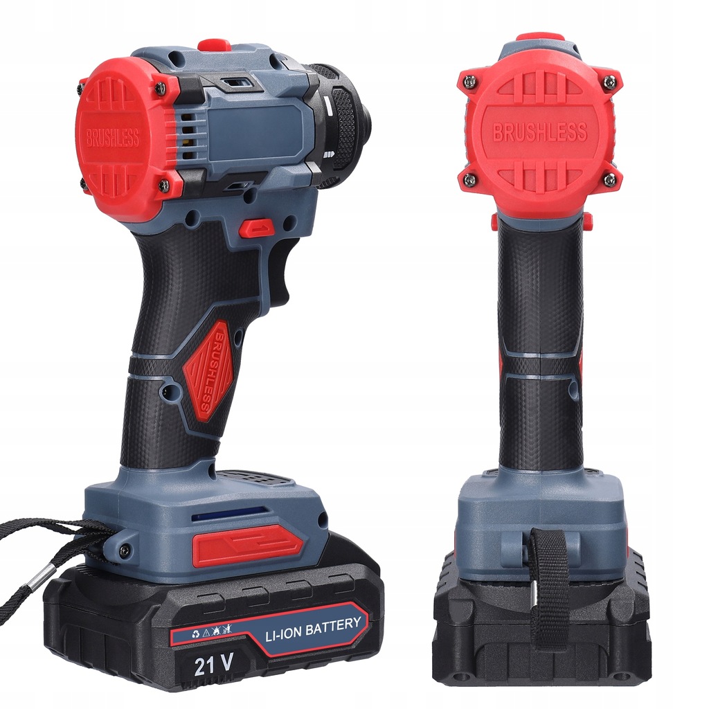 ELEKTRYCZNY WKRĘTARKA ZESTAW 21V