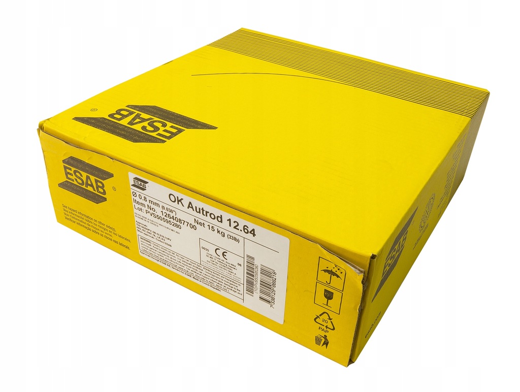 Drut spawalniczy Esab Autrod 12.64 0,8 15kg G4Si