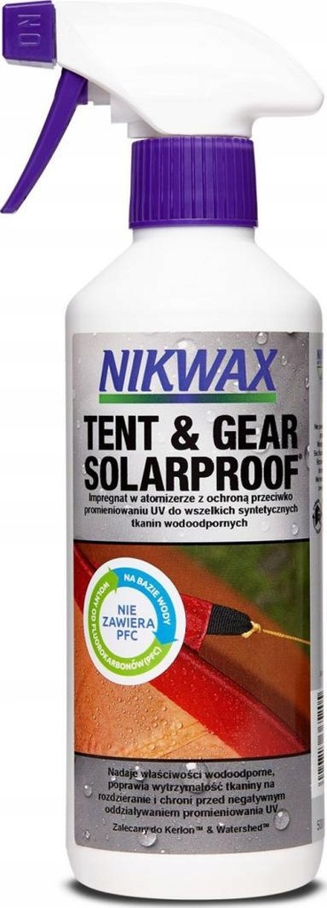 Impregnat Nikwax Tent&Gear Solar Proof atomize