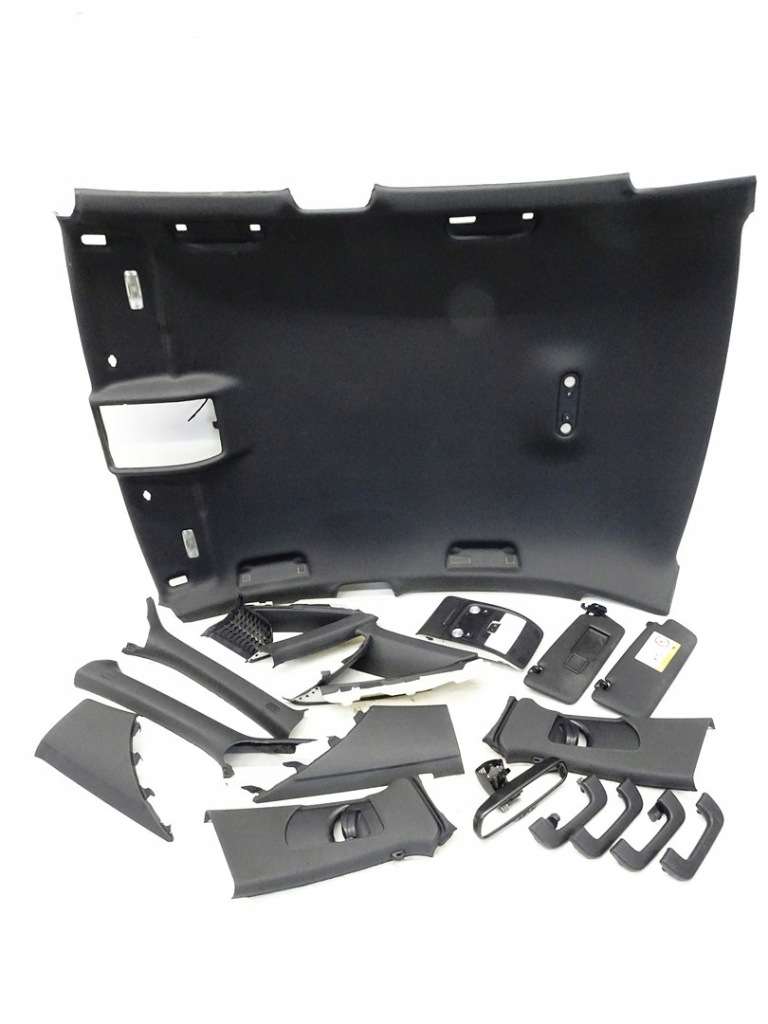 PODSUFITKA ELEMENTY CZARNA AUDI A4 B8 LIFT SEDAN S-LINE KOMPLET