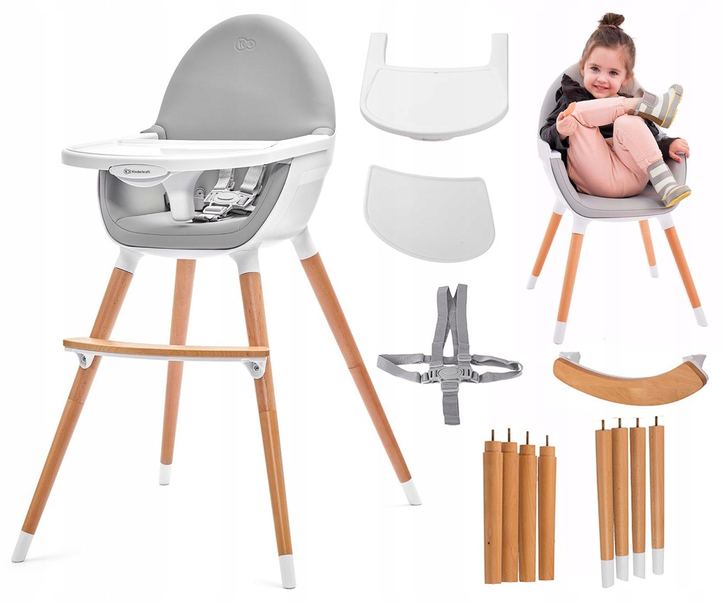 стульчик для кормления kinderkraft lastree