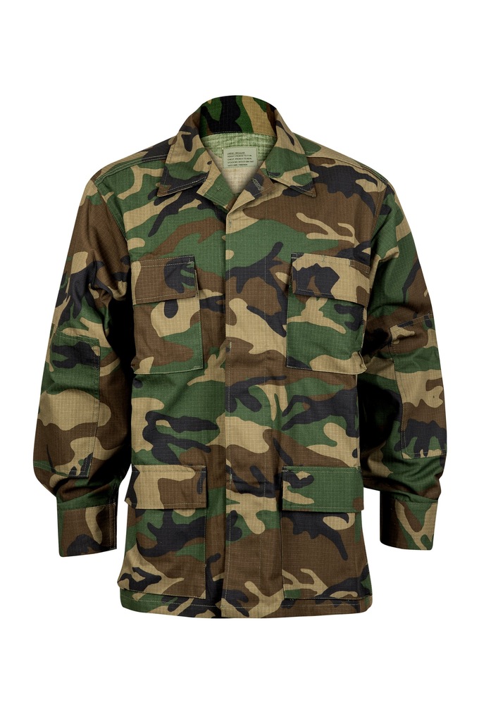 Nowa BLUZA BDU TEESAR RIP-STOP WOODLAND M + GRATIS