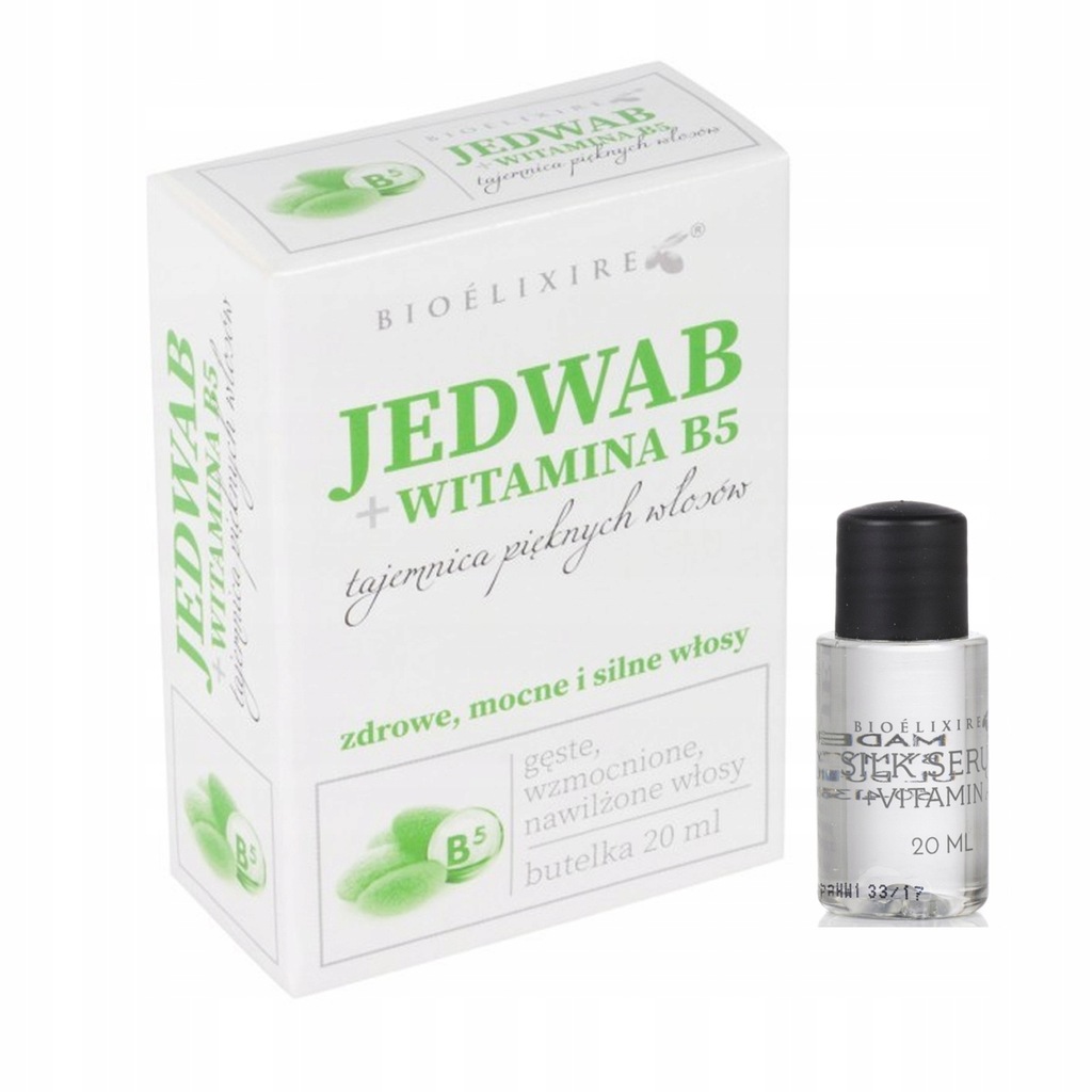 Bioelixire Jedwab Z Witaminą B5 20 Ml