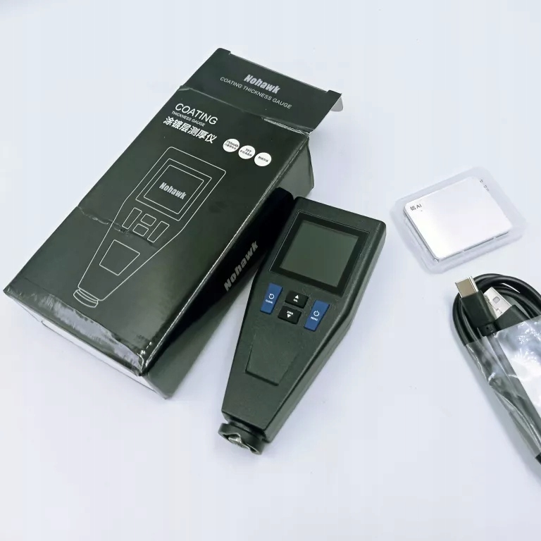 GRUBOŚCIOMIERZ COATING MIERNIK GRUBOŚCI LAKIERU NOHAWK @JAK NOWY !!