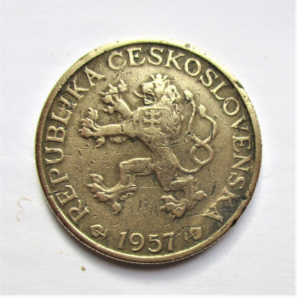 1 Korona 1957 r. Czechosłowacja