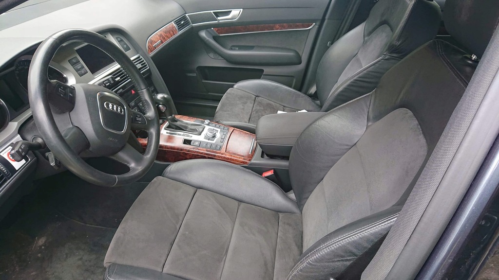 Audi A6 C6 Wnetrze Fotele Polskora Alcantara Kombi 8006061094 Oficjalne Archiwum Allegro