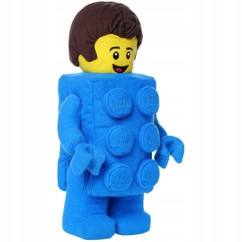 Pluszowa Maskotka LEGO figurka chłopiec klocek