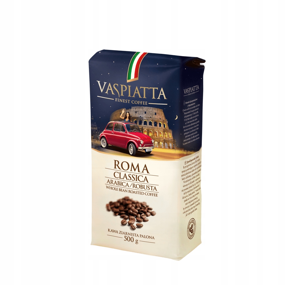 Kawa ziarnista Vaspiatta Roma Classica 500g