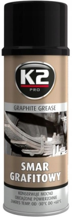 K2 SMAR GRAFITOWY ŚRODEK KONSERWUJĄCY 400ML