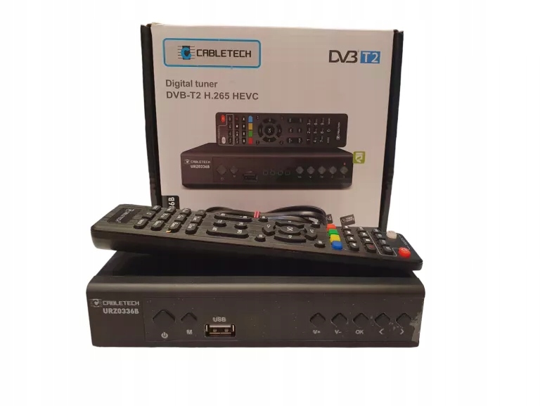 DEKODER DVBT2 CABLETECH URZ0336B