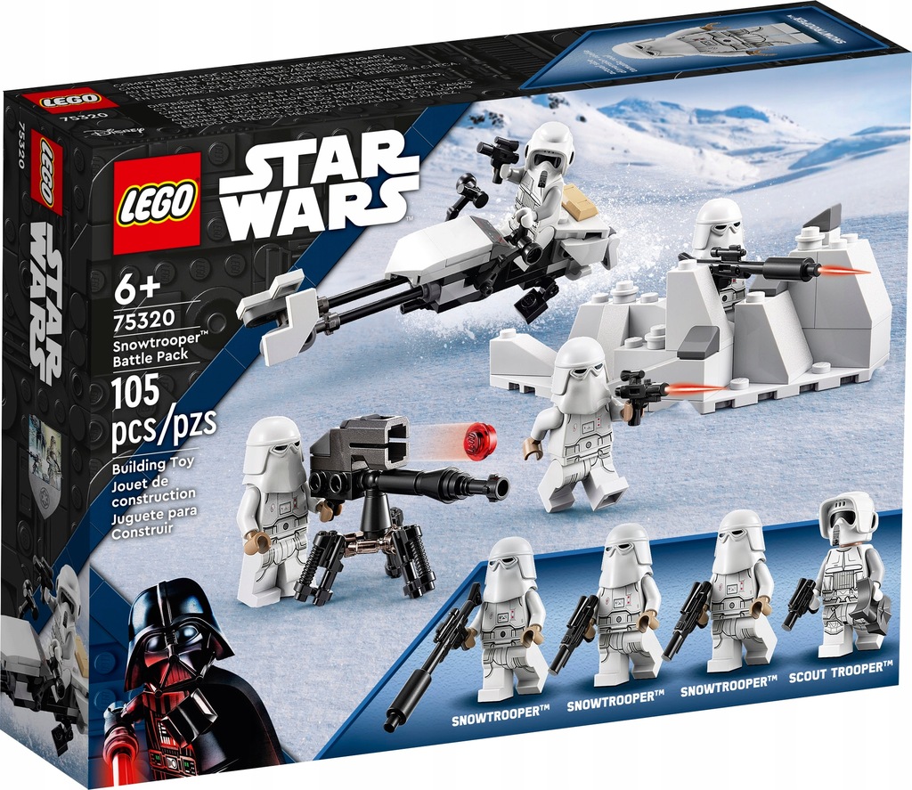 LEGO STARWARS 75320 BIALI ŻOŁNIERZE SZTURMOWCY
