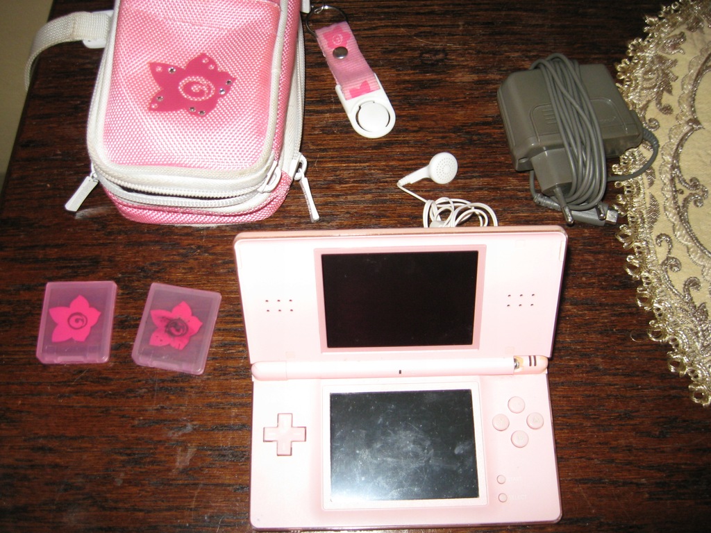 Konsola Nintendo DS Lite ładowarka