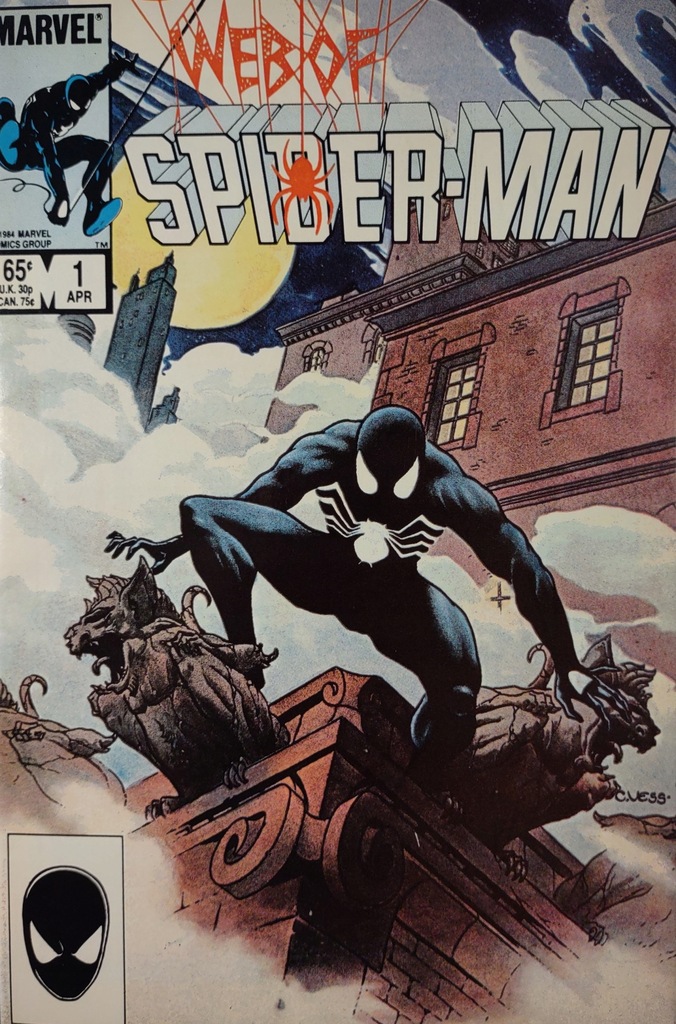 Web of Spiderman #1 Marvel po angielsku