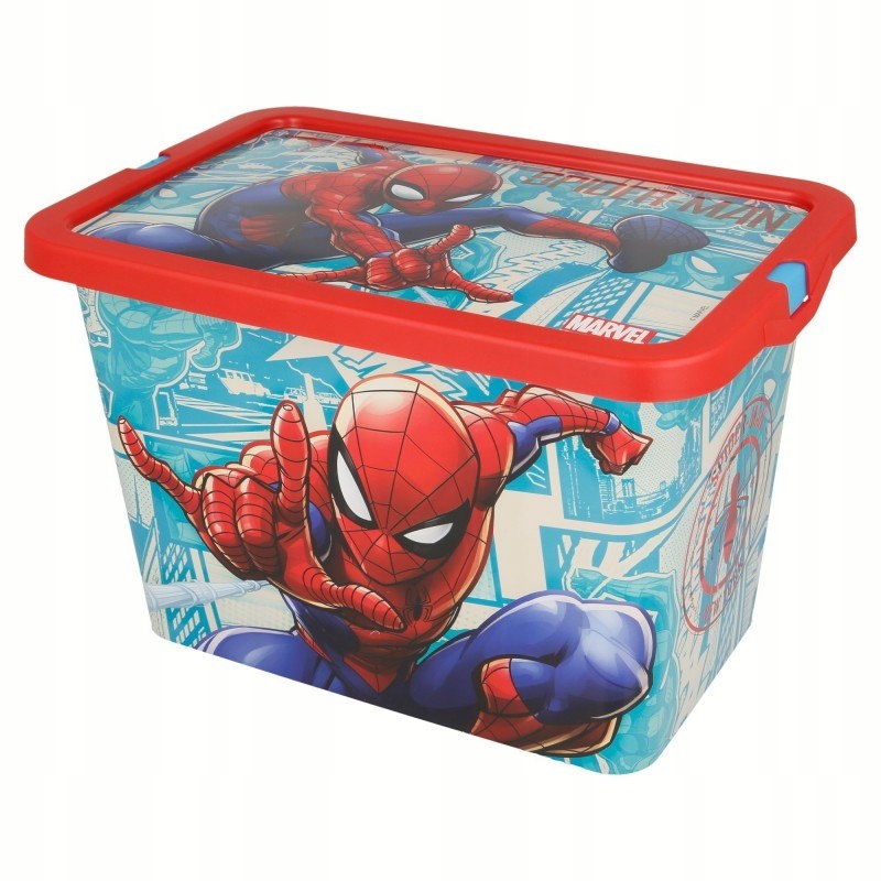 Spiderman - Pojemnik / organizer na zabawki 7 L