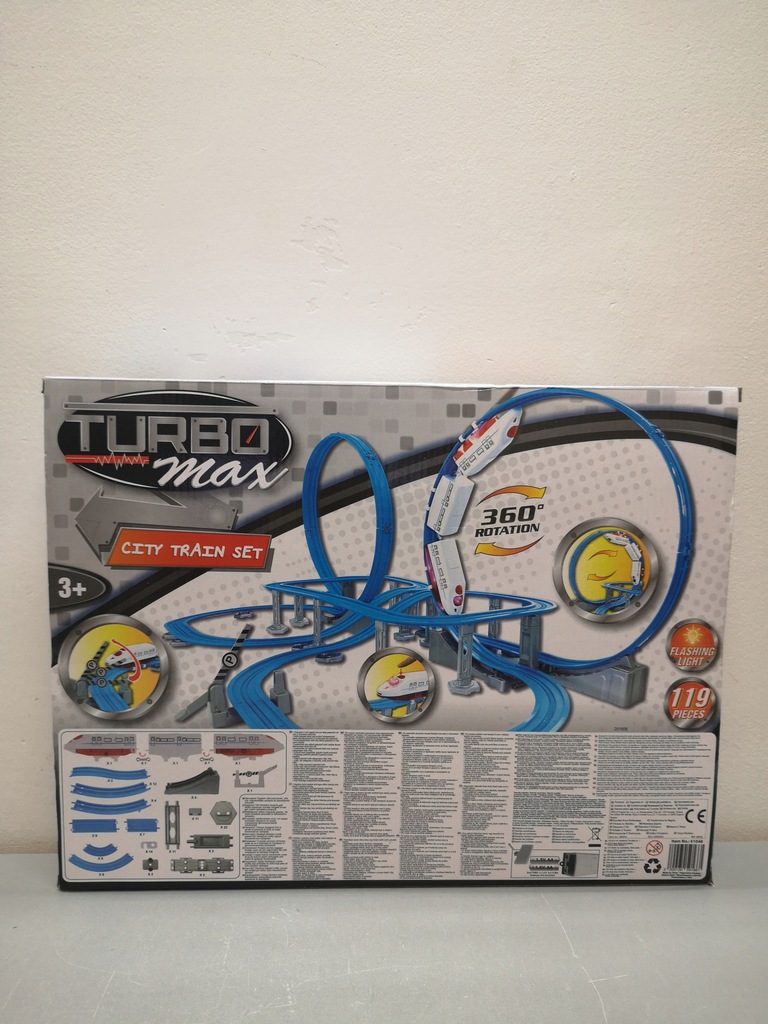 turbo max city train set