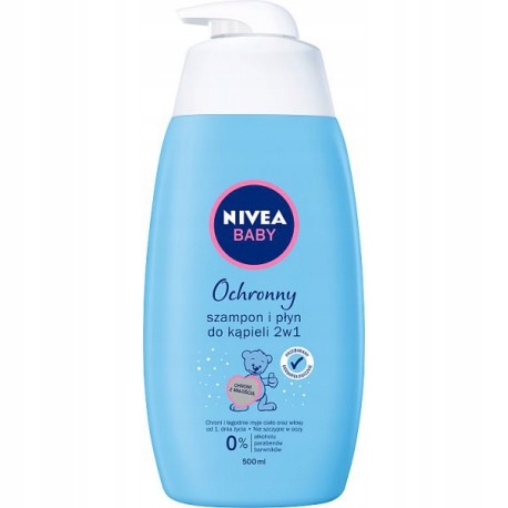 Nivea Baby 2in1 ochronny szampon i płyn do kąpieli