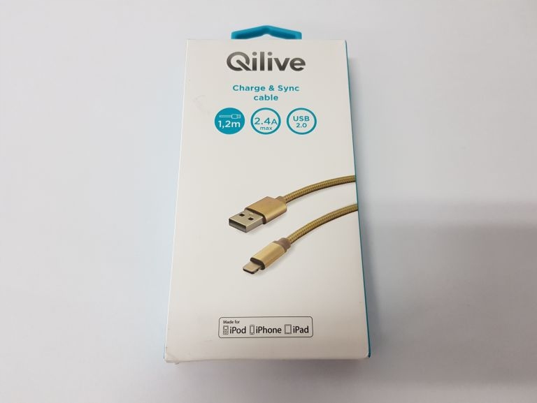 IPHONE KABEL USB - LIGHTNING QILIVE 1,2M