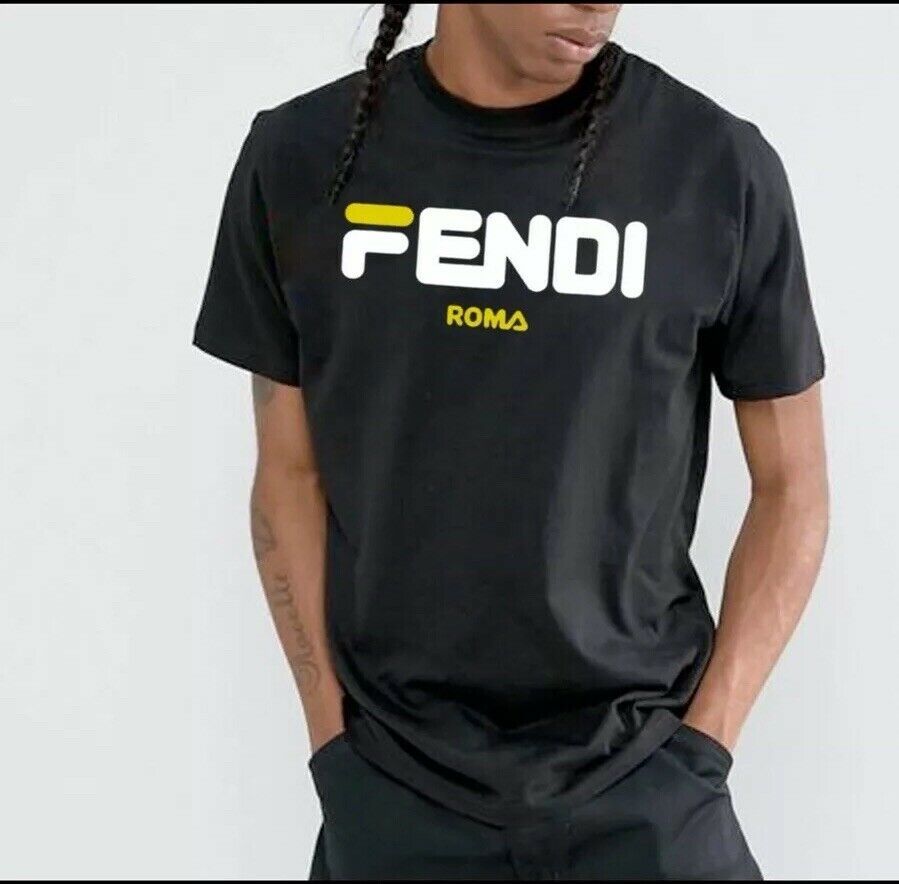 Tシャツ・カットソー Fendi T-shirt Fendi Roma FENDI - フェンディ FENDI 【大人もOK】キッズ Tシャツ FENDI