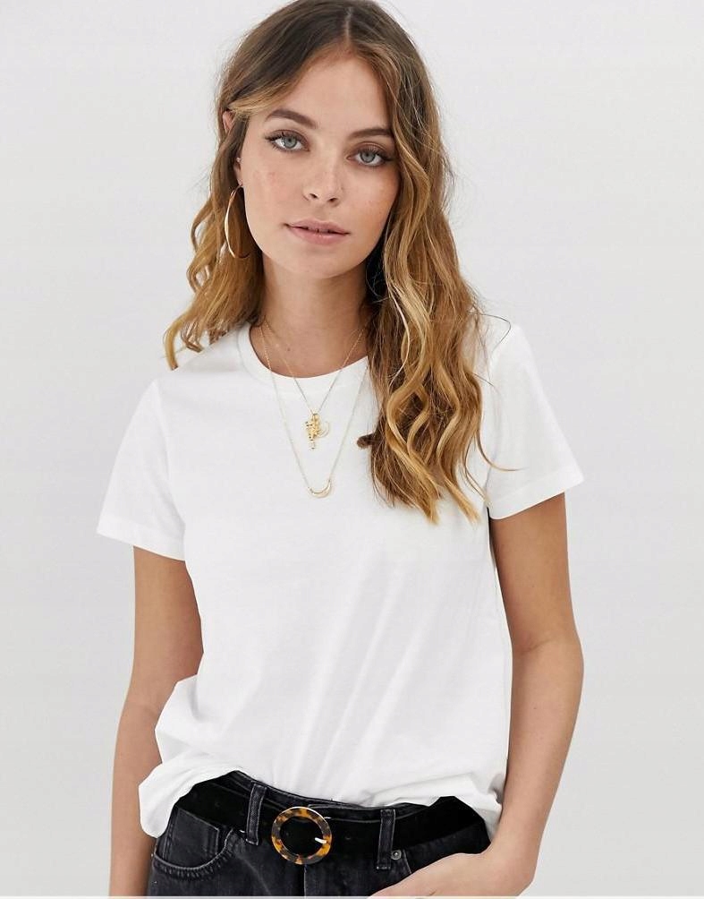 ASOS PETITE__XDI KLASYCZNY BIAŁY T-SHIRT__XXS