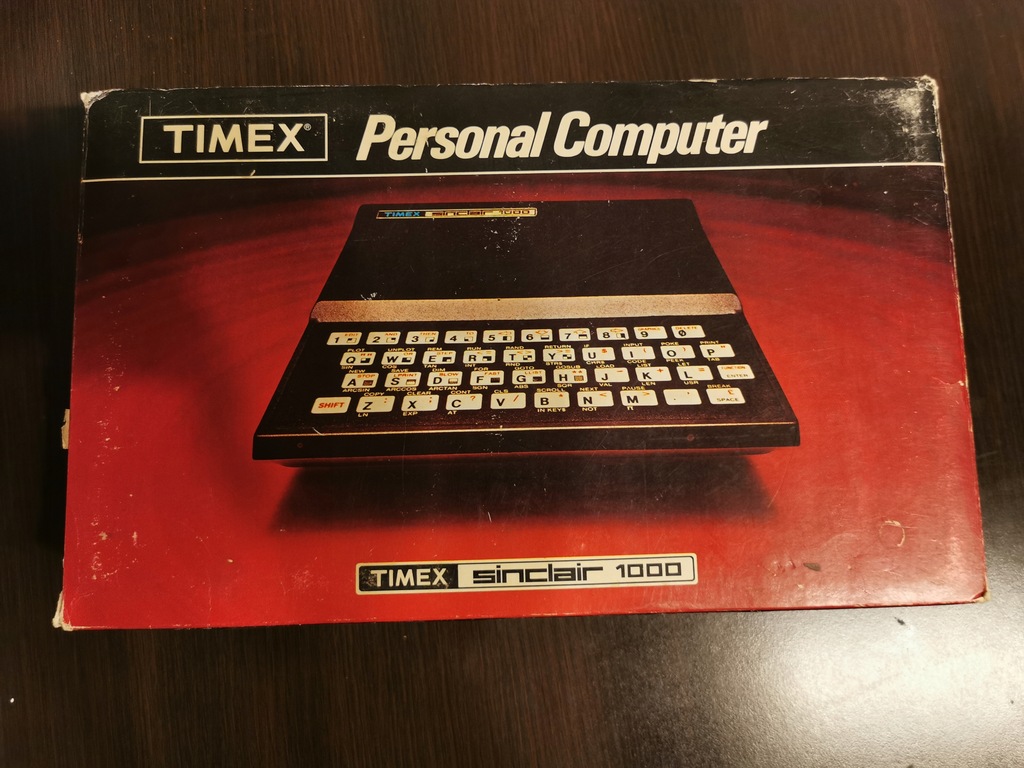 TIMEX 1000 nie ZX81 Spectrum komputer RETRO BOX