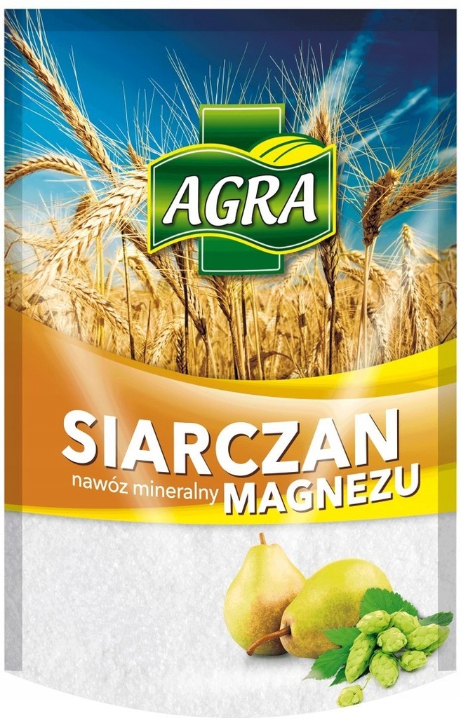 Siarczan Magnezu Nawóz Mineralny 2kg AGRA