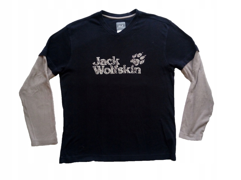 JACK WOLFSKIN # BAWEŁNIANA KOSZULKA # LONGSLEEVE L