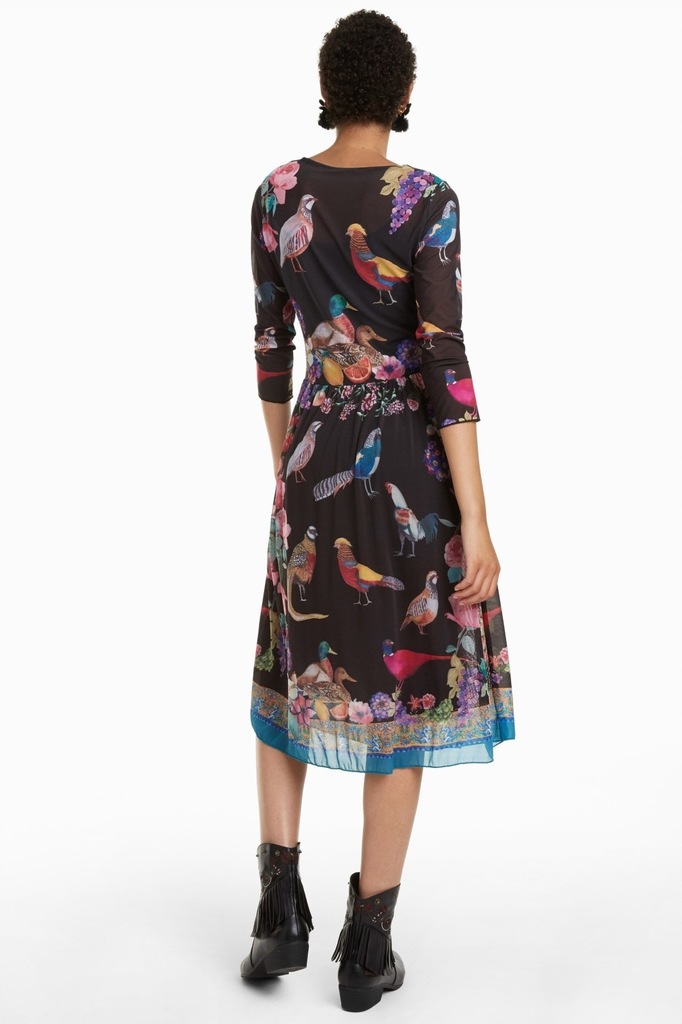 DESIGUAL VEST DUNIA sukienka we wzory S PH159 11589844099